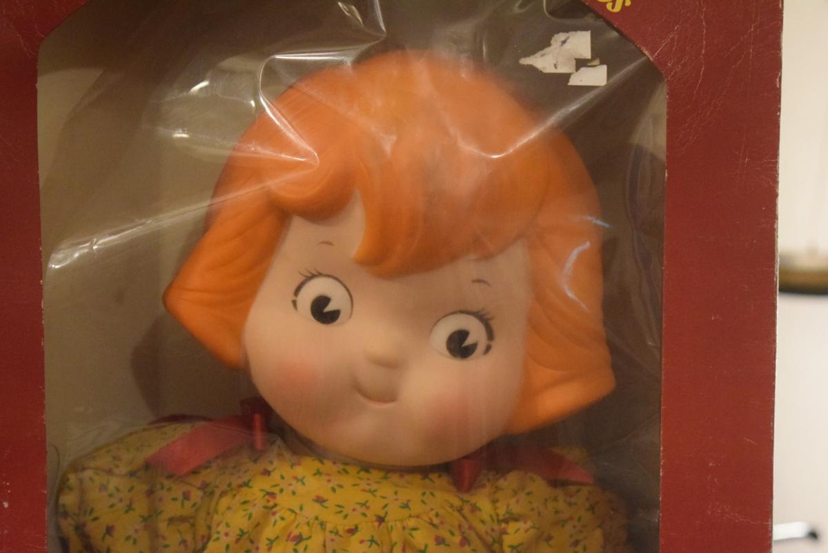 激レア 特大”17” キャンベル キッズ ドール スープ 人形 ヴィンテージ 80s vintage バディリー １９８４ 白人 女の子 アメリカ ソフビ