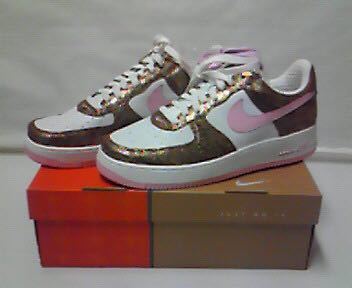 NIKE WMNS AIR FORCE1 LOW 金蛇 ラメ ピンク 未使用 スネーク