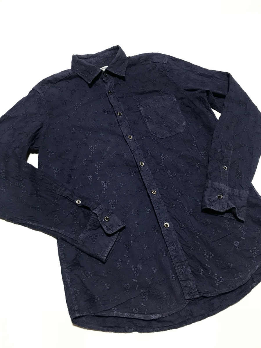 限定SALE，お得 San Francisco 聖林公司 総刺繍 デザインシャツ Mサイズ ネイビーカラー 日本製 聖林公司(Mサイズ)｜売買されたオークション情報、yahooの商品情報をアーカイブ公開 - オークファン 長袖シャツ一般