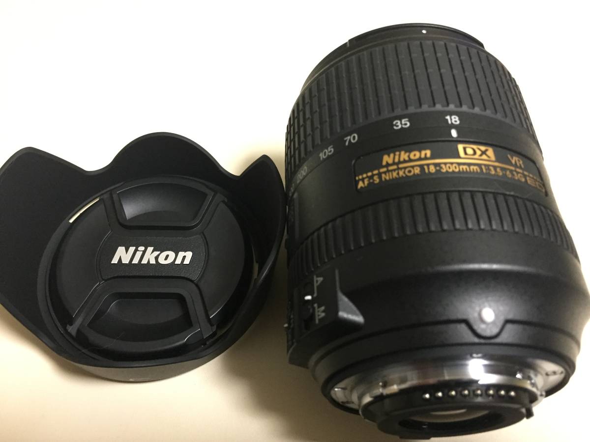 お得，限定セール Nikon ニコン AF-S DX 18-300mm F3.5-6.3G ED VR + HB-39 高倍率ズームレンズ レンズフード(ニコン)｜売買されたオークション情報、yahooの商品情報をアーカイブ公開 - オークファン ニコン
