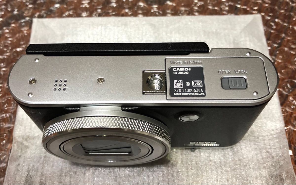 CASIO デジタルカメラ EXILIM EX-ZR4000BK 超広角19mm アニメーション 
