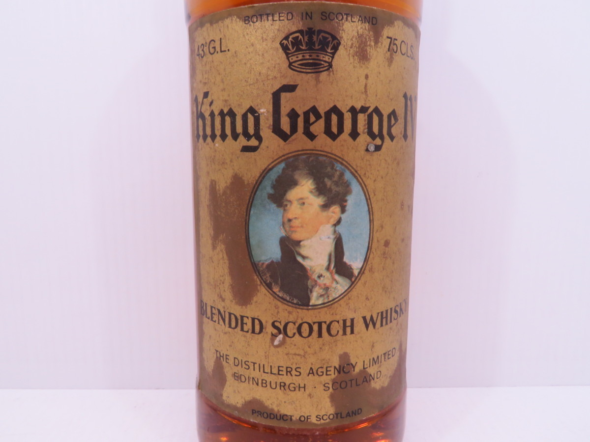 古酒♪King George IV / キングジョージ 4世 スコッチ ウイスキー 特級