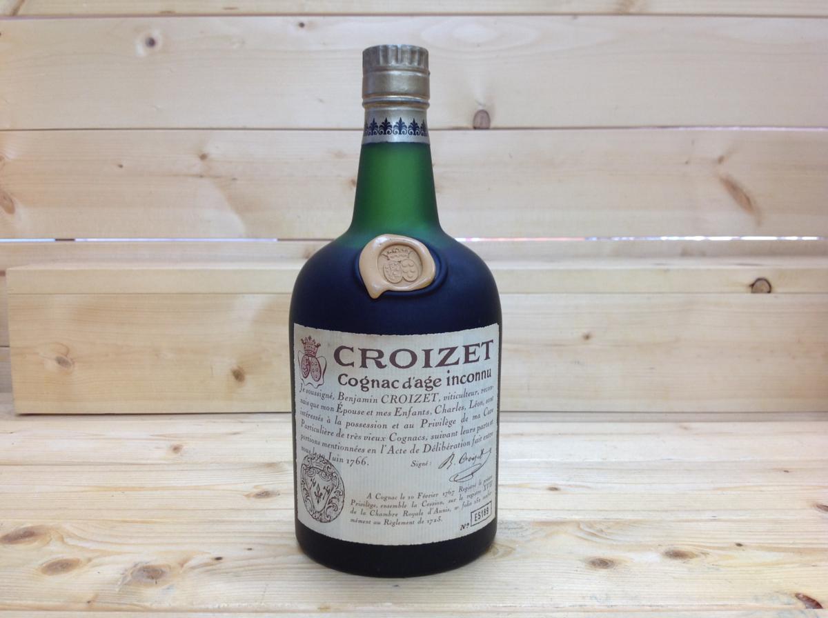 ★未開栓 古酒 CROIZET age inconnu クロアーゼ 700ml★ 古酒☆未開栓 CROIZET Cognac d'age inconnu クロアーゼ アージュ
