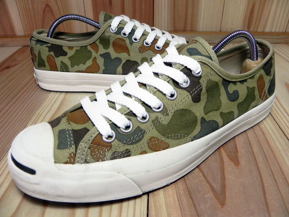 ☆Converse コンバース ジャック パーセル カモフラ 迷彩 26.0cm 美品 