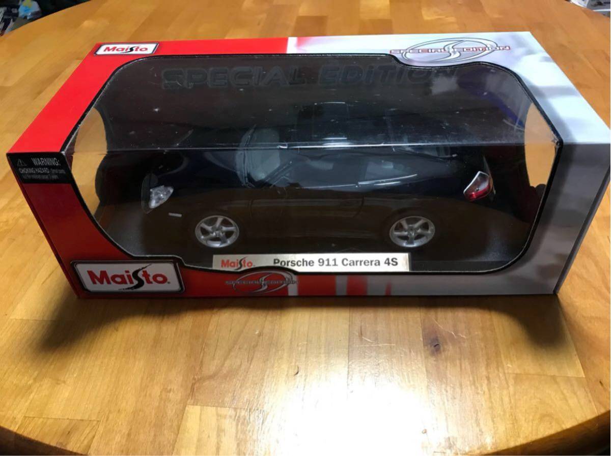 本物保証，人気 マイスト 1/18 ポルシェ 911 カレラ 4S ブラック 602(マイスト)｜売買されたオークション情報、yahooの商品情報をアーカイブ公開 - オークファン マイスト