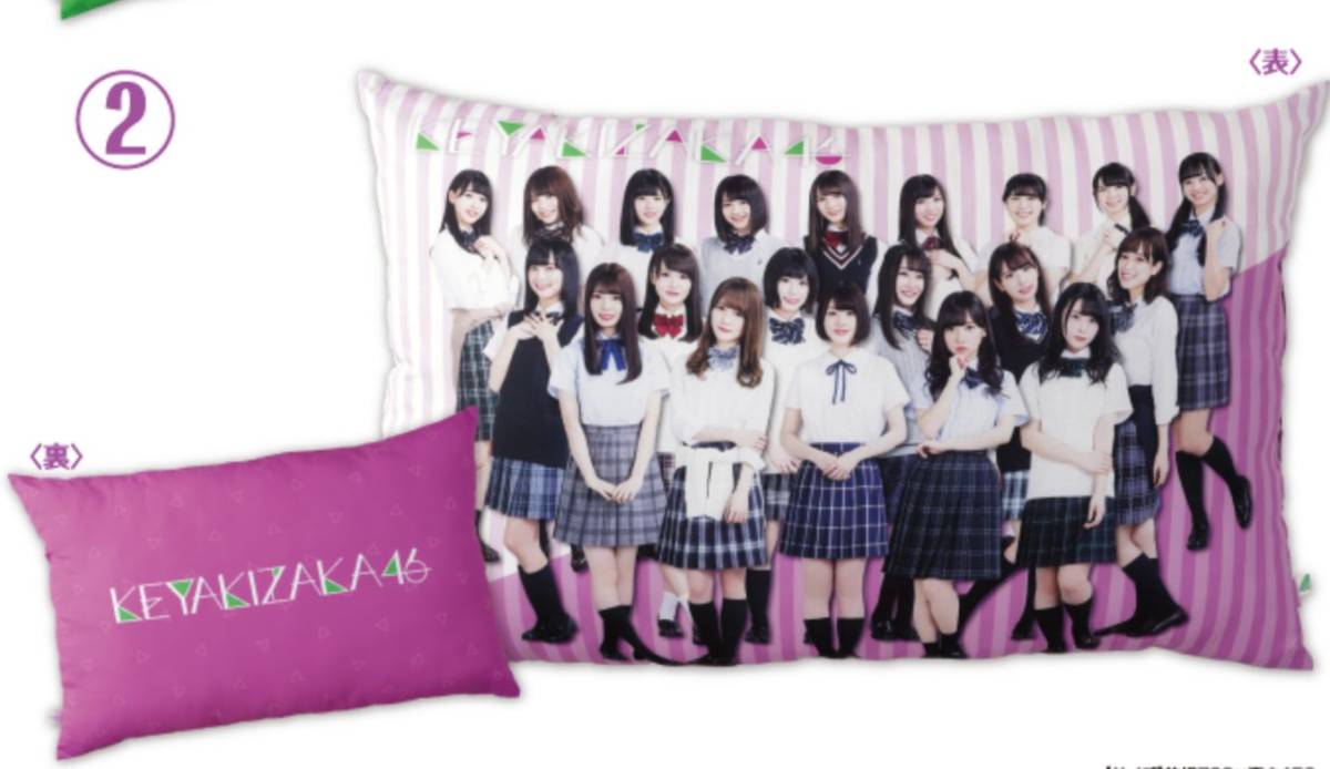 けやき坂46 欅坂46 くじ 日向坂46 BIGクッション｜Yahoo!フリマ（旧 