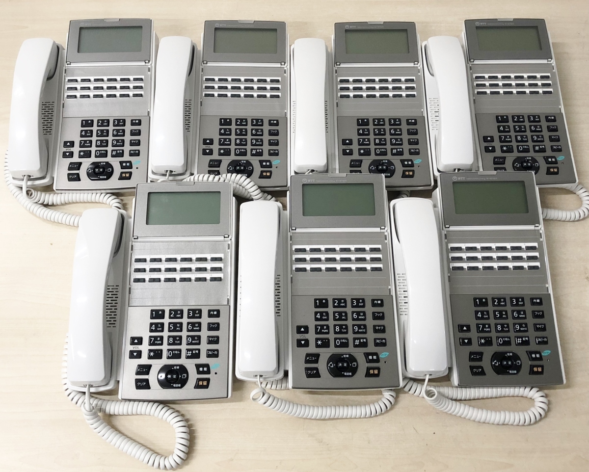 116 NTT 主装置1台 NX2S-ME-(1)+電話機7台 NX2-(18)STEL-(1)(W) その他セット