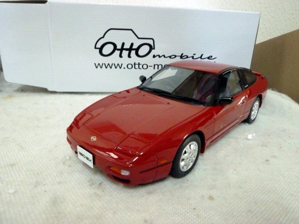 otto mobile 日産 180SX 1/18 ミニカー 赤