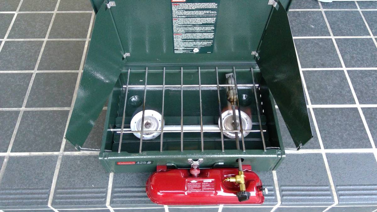 Coleman（コールマン） ホワイトガソリン ツーバーナー 425 完動品 96