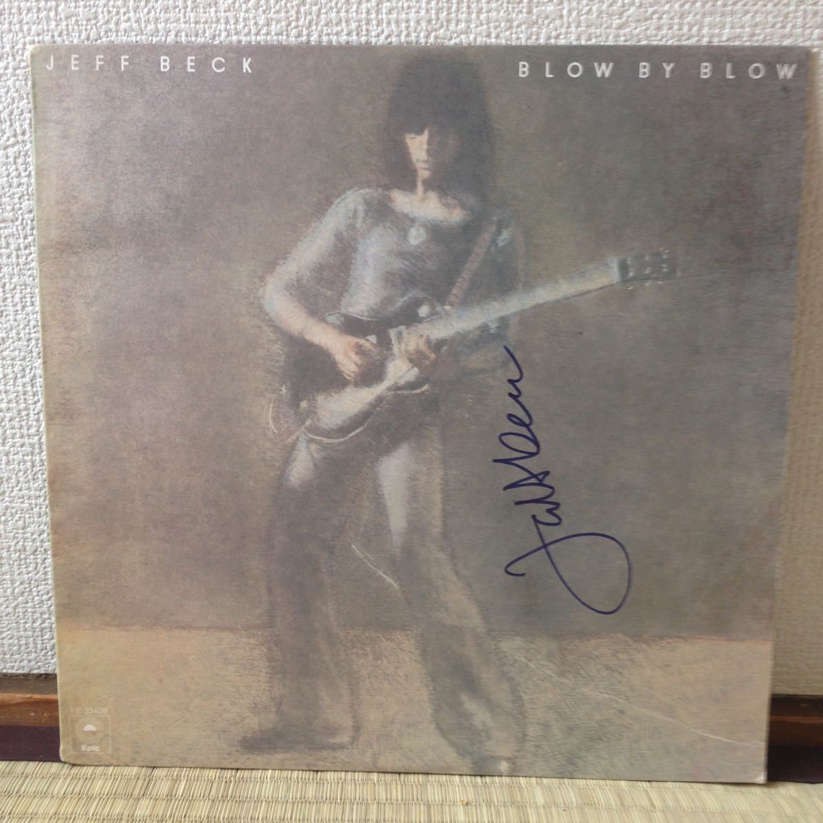 ◇P854/直筆サイン入りCD/ジェフ・ベック Jeff Beck ギター・ショップ