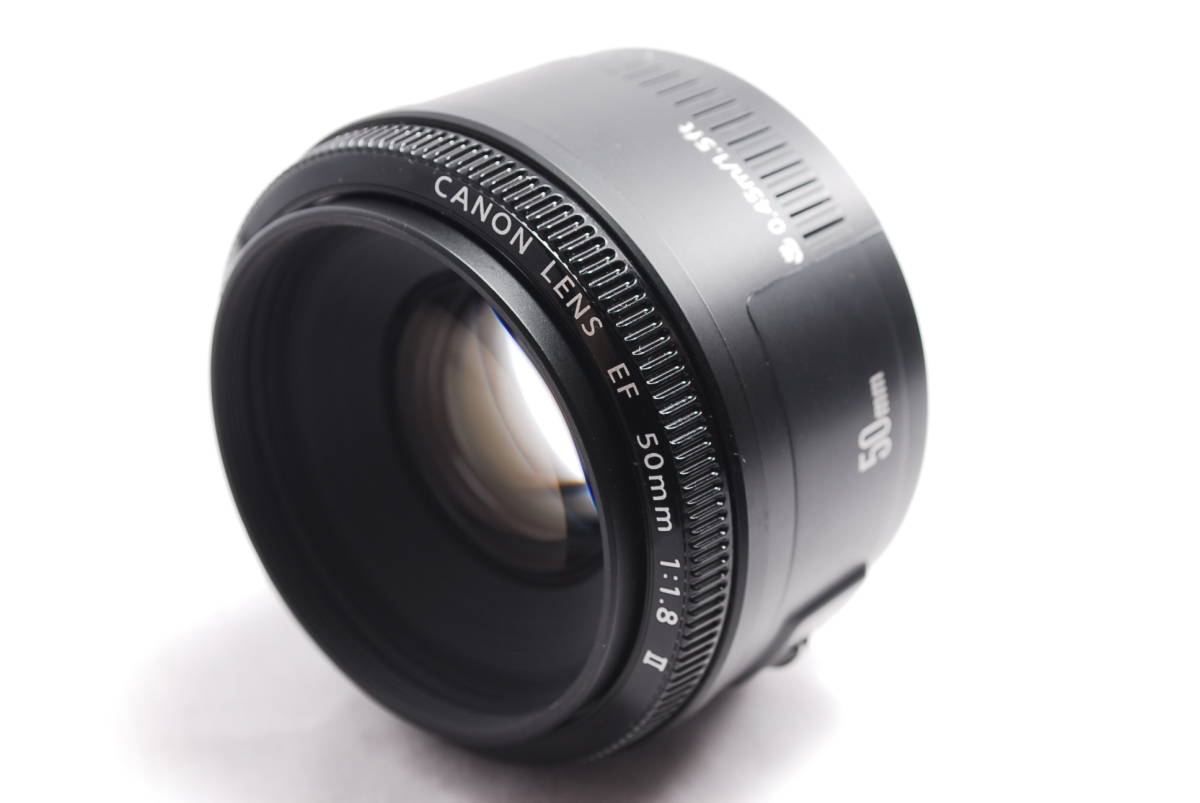 美品☆Canon キャノン EF 50mm F1.8 Ⅱ 単焦点レンズ☆おまけ＋安心