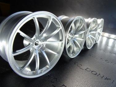 DC製　Offset:9 of9 アルミ CNC ホイール 1セット４本 1/10車 1/10 RCカー用 　YD2　YDー2S　2WDドリフト シャーシキット 51668