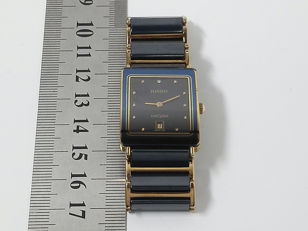 RADO ダイヤスター ラドー 稼働 DIASTAR 腕時計 ゴールド 美品 - 時計 
