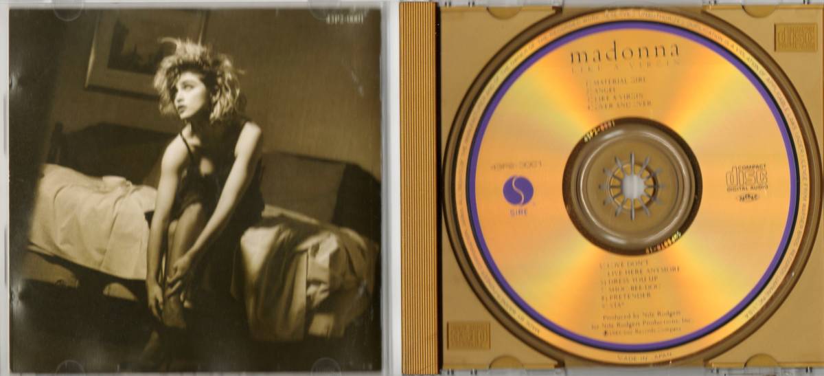 madonna - like a virgin 『ライク・ア・ヴァージン』 43P2-0001