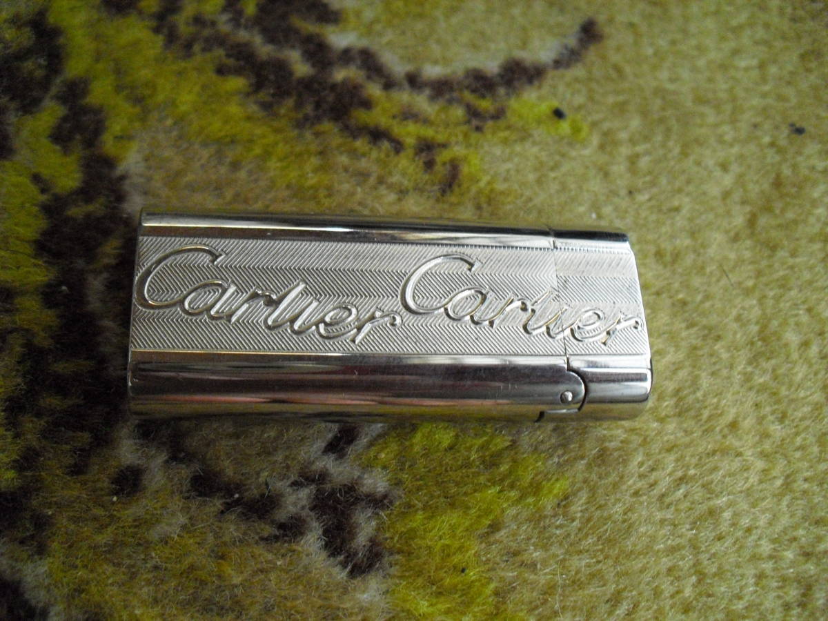 カルティエ Cartier ライター ガスライター 着火未確認 ローラー 
