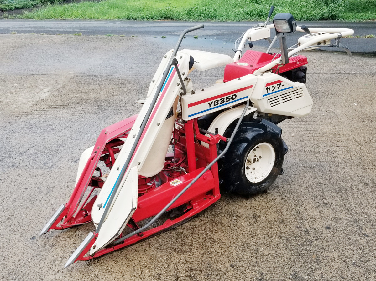 ヤンマー バインダー 鹿児島発 中古 YB350 Be30 YANMAR 1条刈 一条刈り 