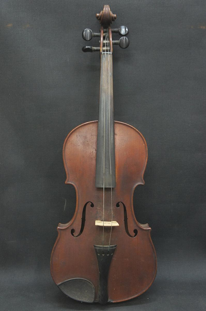 【慈光】152　大正～昭和　鈴木政吉　MASAKICHI SUZUKI　鈴木バイオリン　ビンテージ　4/4サイズ　弓/ケース付　難有り_2