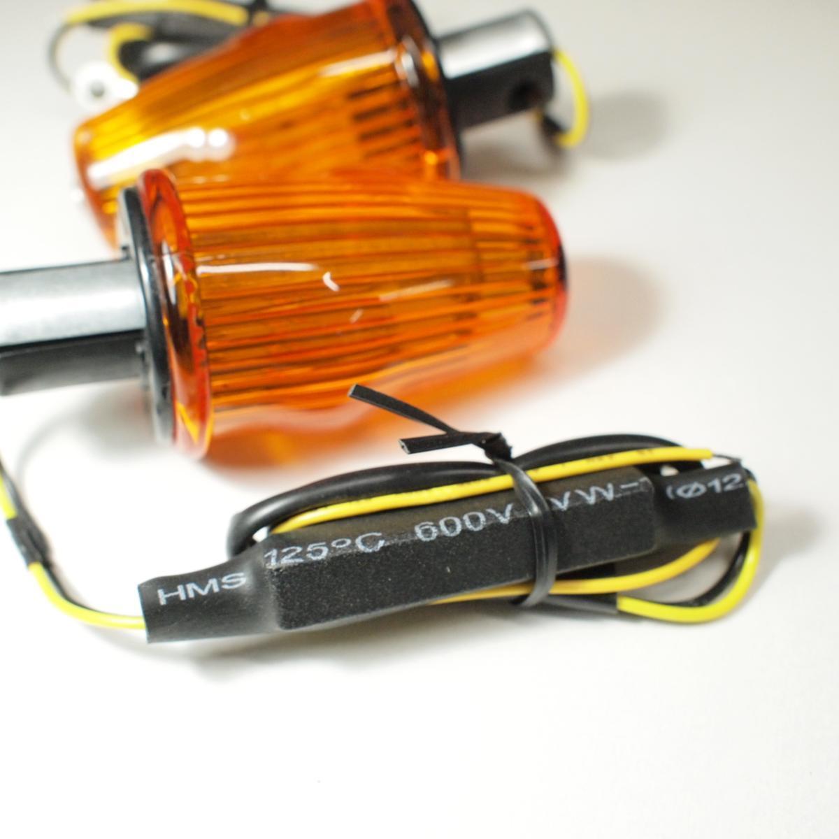 VESPAベスパ12V LEDウインカーセット オレンジ indicator 50s/100s