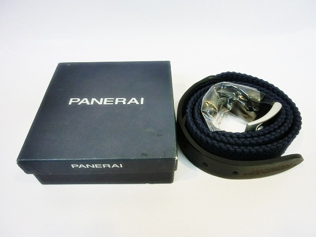 キングラムfhi★PANERAI パネライ　紳士　ベルト　BLEU　BELT　非売品