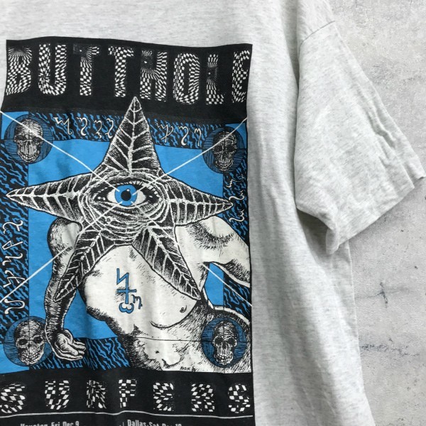 【超激得，豊富な】 BUTTHOLE SURFERS Tシャツ 検：バットホールサーファーズ 90s 90年代 シングルステッチ KOZIK グランジ ソニックユース ロックT バンドT(Tシャツ)｜売買されたオークション情報、yahooの商品情報をア Tシャツ