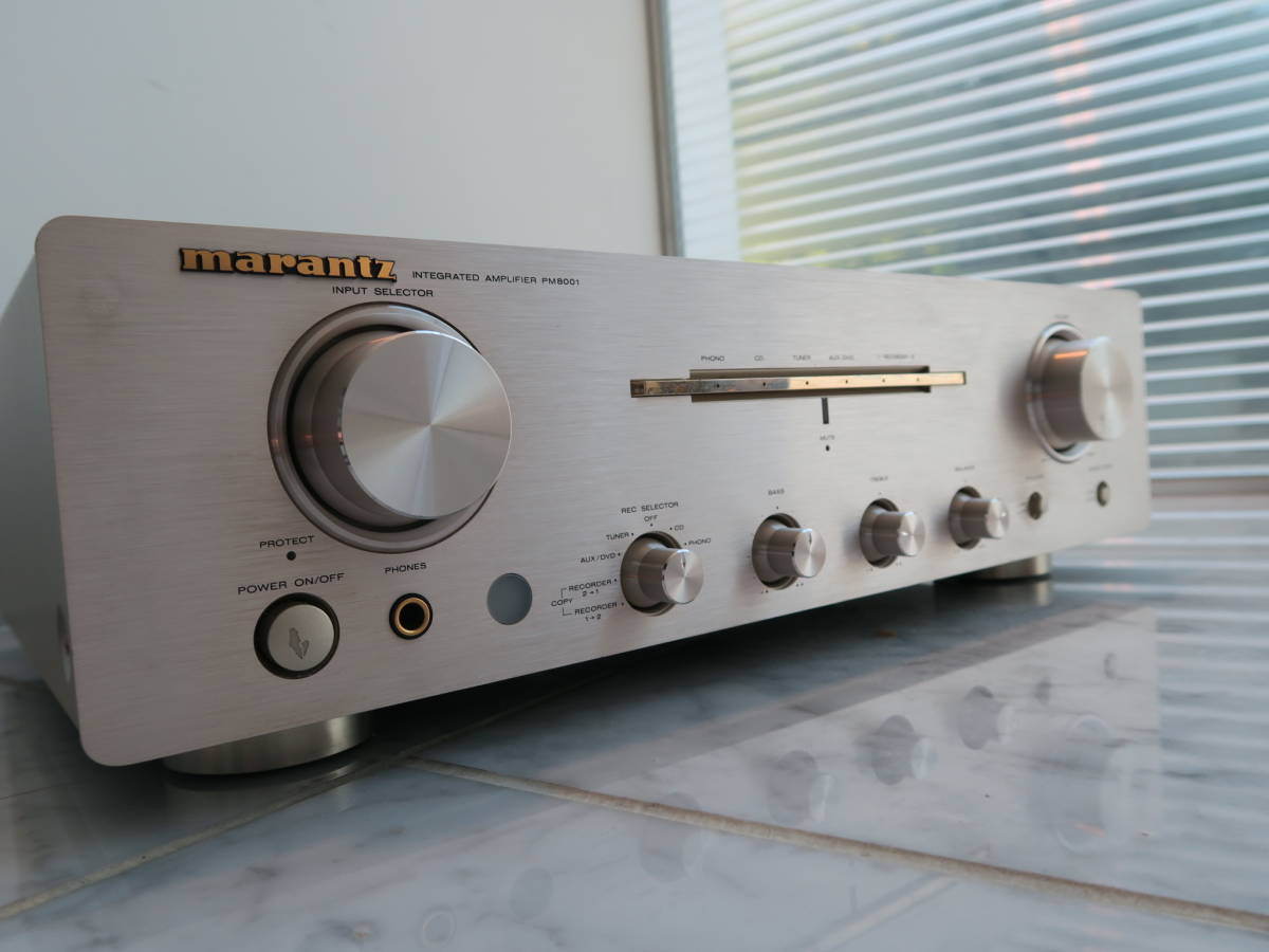  marantz マランツ プリメインアンプ PM8001 シルバー(マランツ)｜売買されたオークション情報、yahooの商品情報をアーカイブ公開 - オークファン マランツ