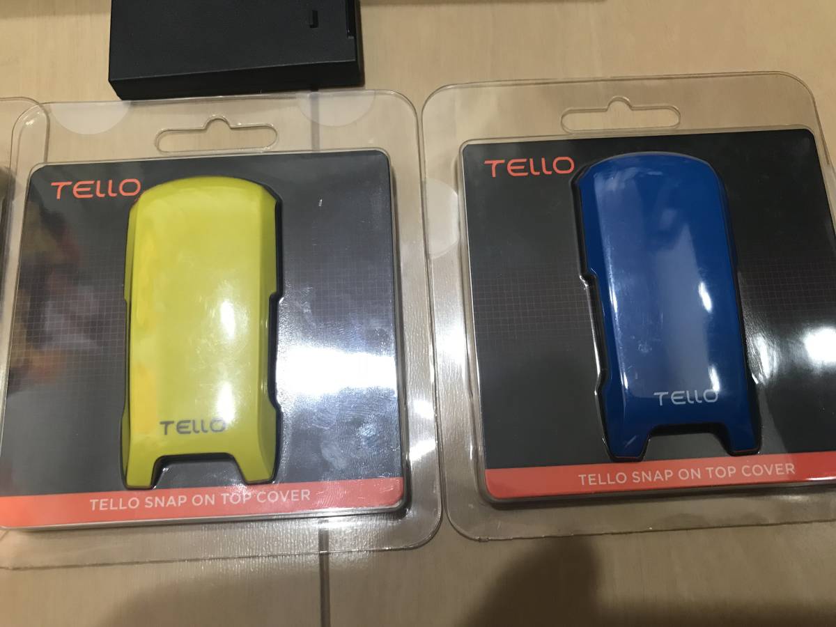 美品！DJI Ryze tech TELLO トップカバー２個、バッテリー２個、ケースセット_5