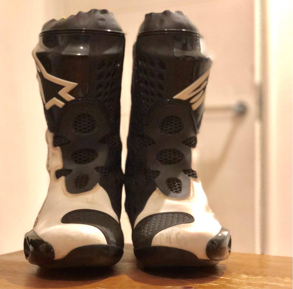 アルパインスターズ SUPER TECH-R ブラック/ホワイト 41 JP26 中古