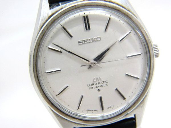 1円 セイコー ロードマチック 5601-9000 自動巻 動作品 (JJ22 