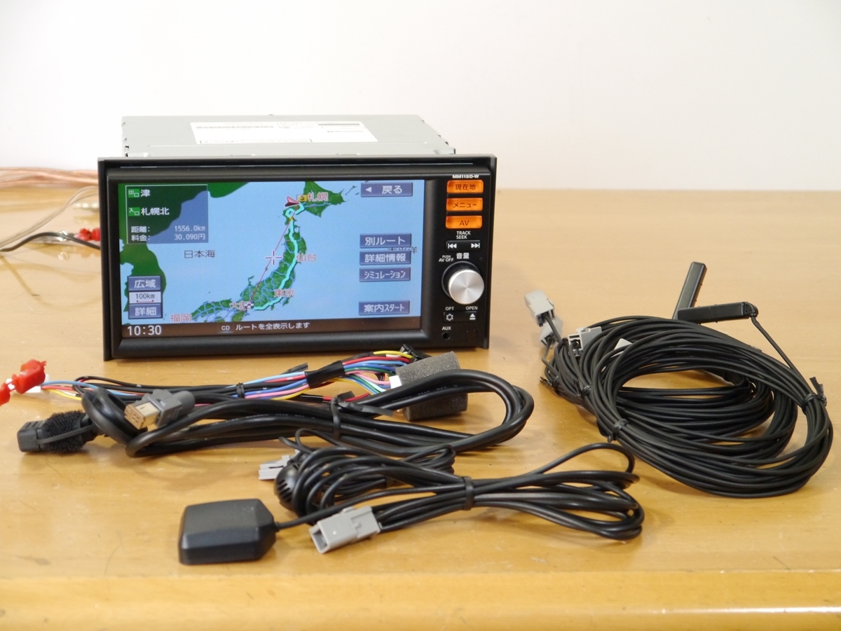 日産 ナビ MM115D-W Bluetooth日産 純正ナビ MM115D-W フルセグ Bluetooth