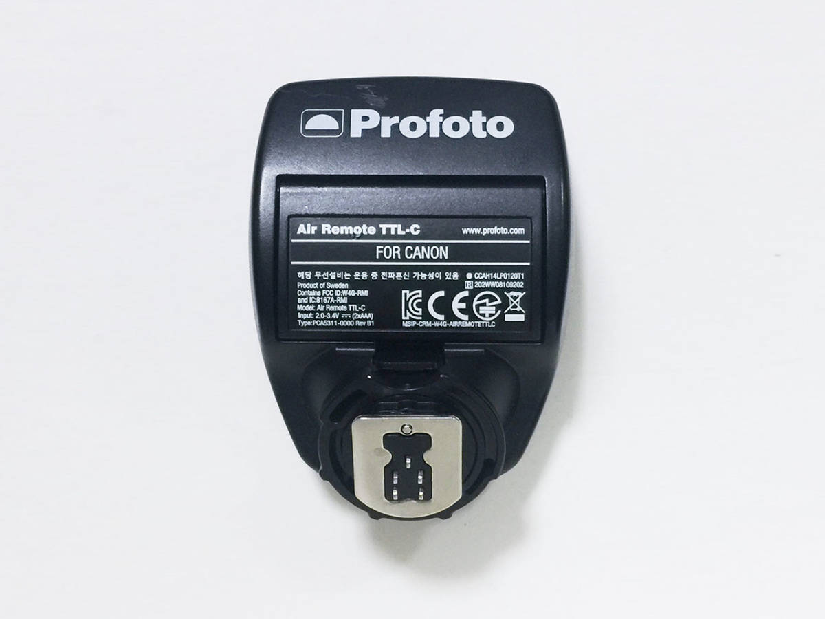 Profoto Air Remote TTL-C プロフォト エアリモート TTL Canon キャノン Profoto Air Remote エアーリモート LIGHT 買う