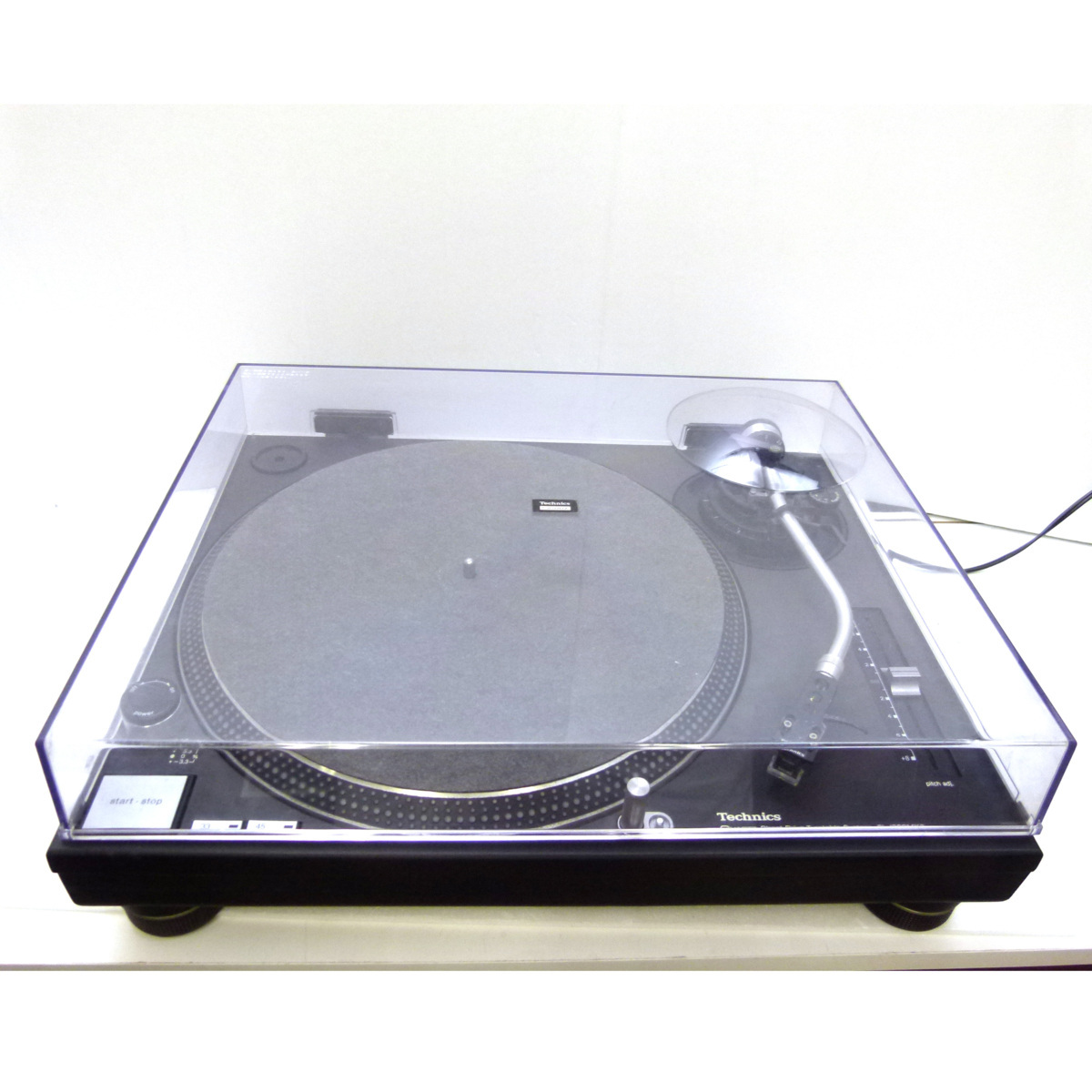 【動作確認済】テクニクスTECHNICS ターンテーブル SL-1200 MK3 SHURE M44G カートリッジ付属 即決有_3