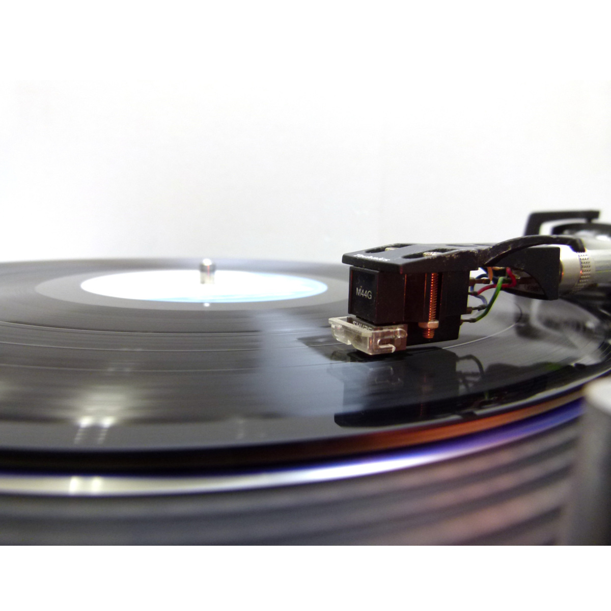 【動作確認済】テクニクスTECHNICS ターンテーブル SL-1200 MK3 SHURE M44G カートリッジ付属 即決有_6