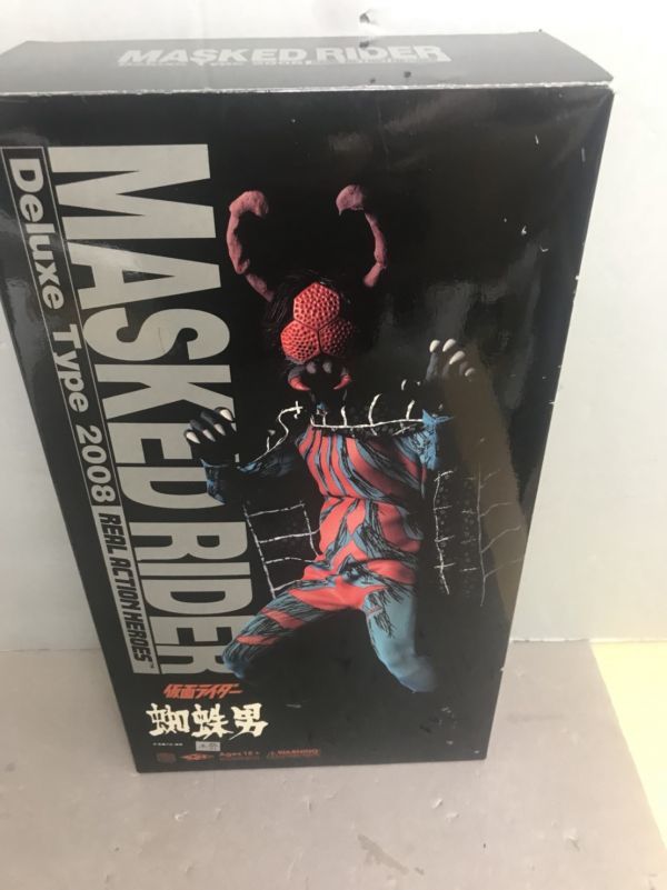 同梱不可】板a858 メディコムトイ RAH 仮面ライダー 蜘蛛男【ヤマト