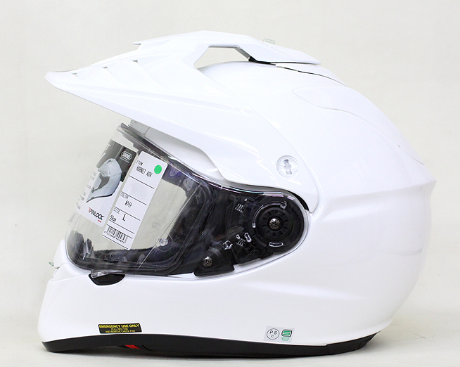 新品未使用!! SHOEI/ショーエイ HORNET ADV ホワイト Lサイズ 59cm