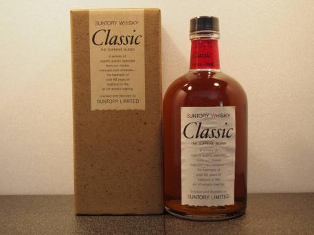 Suntory Classic ウイスキー 750ml 箱入り 限定 終売品 SUNTORY サントリー classic クラシック 山崎モルト使用