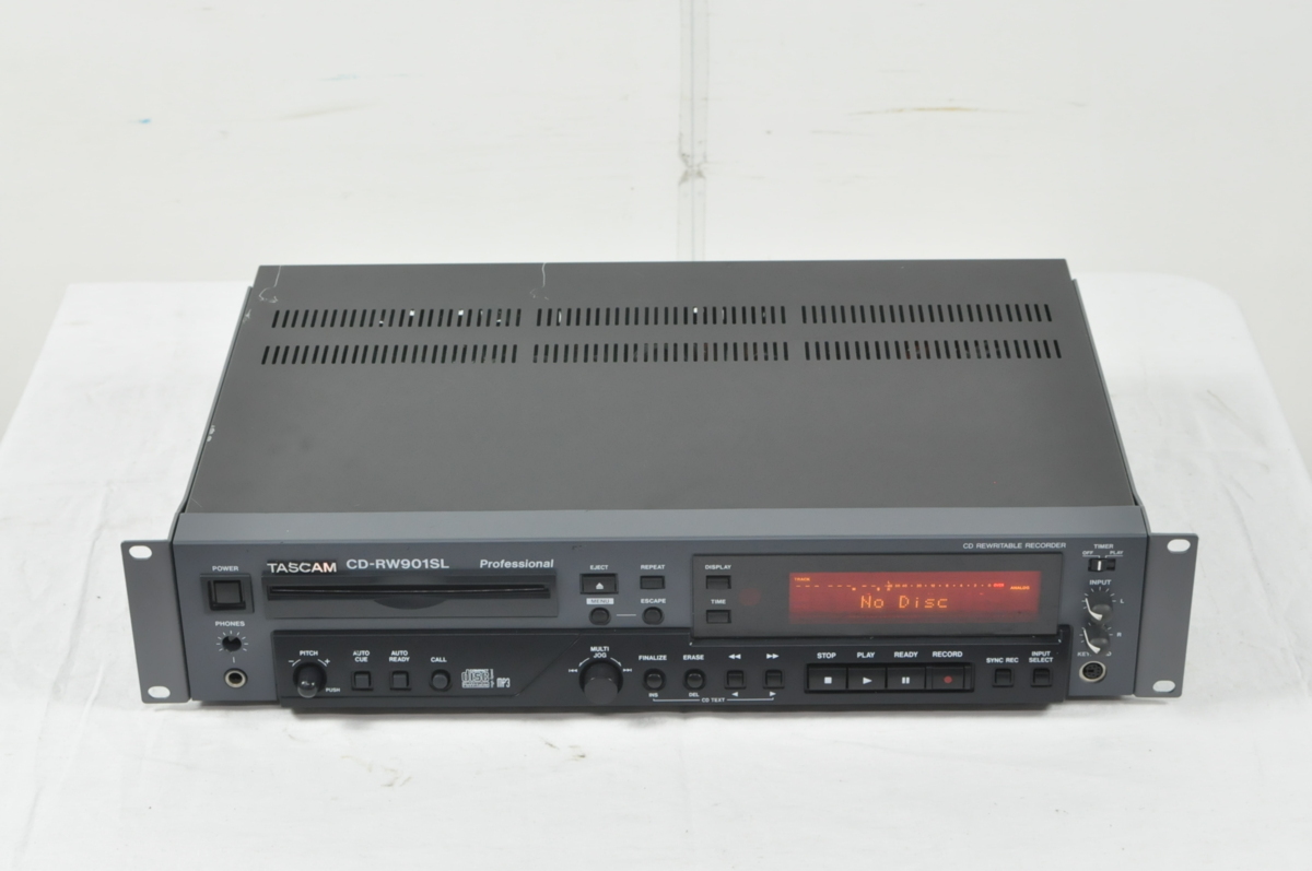 タスカム TASCAM CD-RW901SL CD-Rレコーダー 【保証品】 【公式通販】