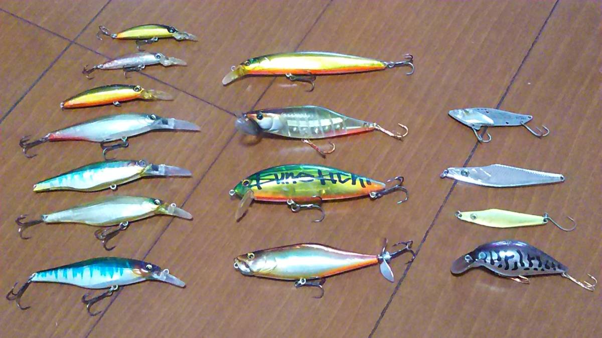 送料無料 常吉 ルアーセット スリップミノー ベタ ハスバグ 浜ミノー等