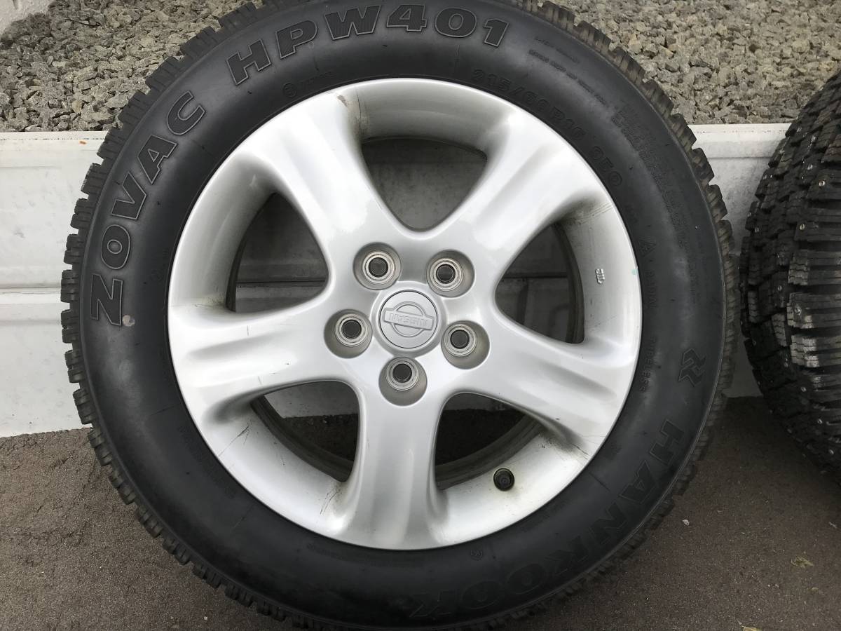 スパイクタイヤ・ホイールセット 215/60R16 ホイール セットの通販 215