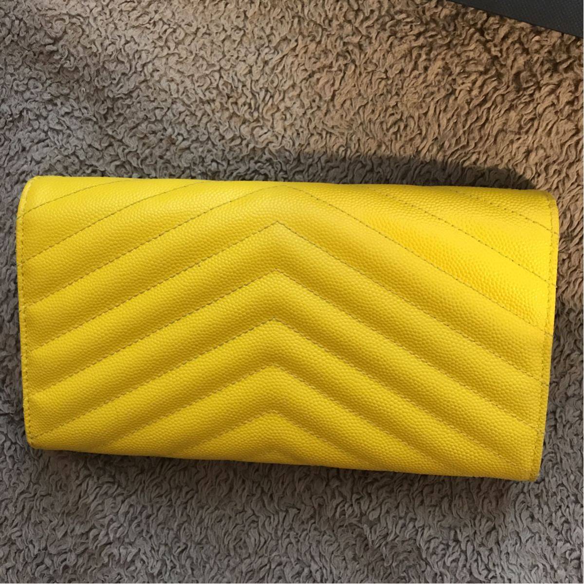 SAINT LAURENT PARIS/サンローラン モノグラムパリ/長財布/金運 