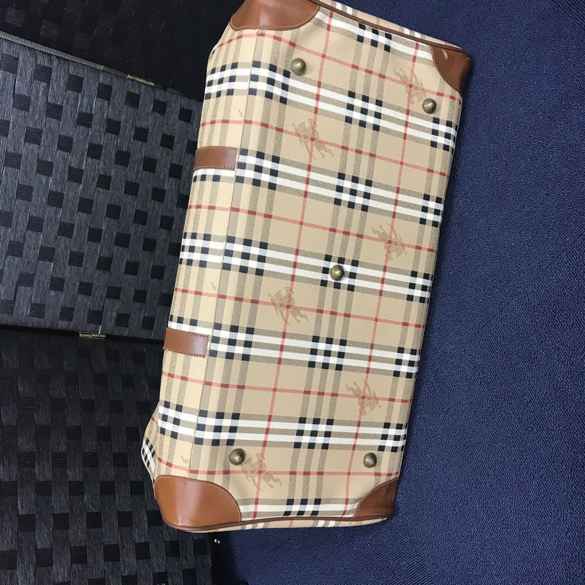 バーバリー Burberry ヴィンテージ ボストンバッグ 大人気 バッグ 旅行 