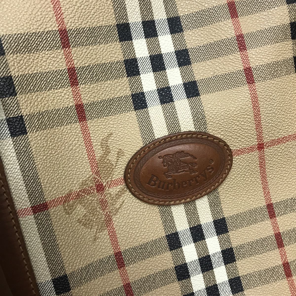 バーバリー Burberry ヴィンテージ ボストンバッグ 大人気 バッグ 旅行 