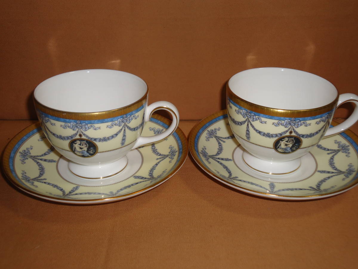 ウェッジウッド(Wedgwood) マデリン ペア カップ&ソーサー ウェッジ 