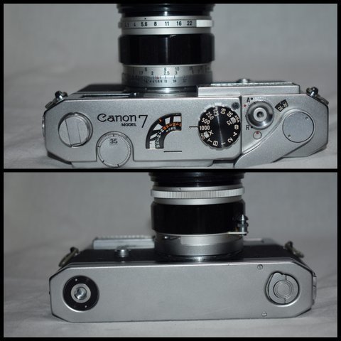 Canon キャノン モデル7 MODEL7 キャノンレンズ 50mm 1:1.4 一眼レフ