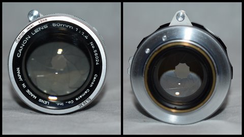 Canon キャノン モデル7 MODEL7 キャノンレンズ 50mm 1:1.4 一眼レフ