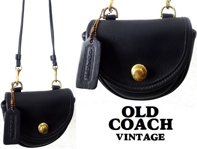 美品□USA製□COACH『オールドコーチ』ヴィンテージ オールレザー 2WAY 