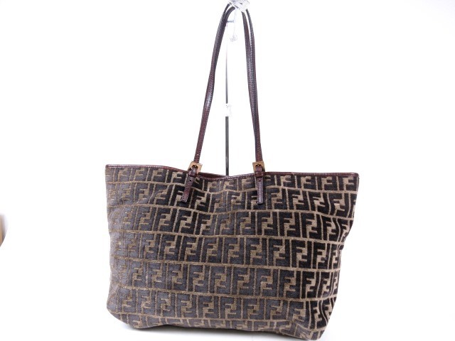 11109☆1円スタート☆本物☆フェンディ☆FENDI☆外美品☆トートバッグ