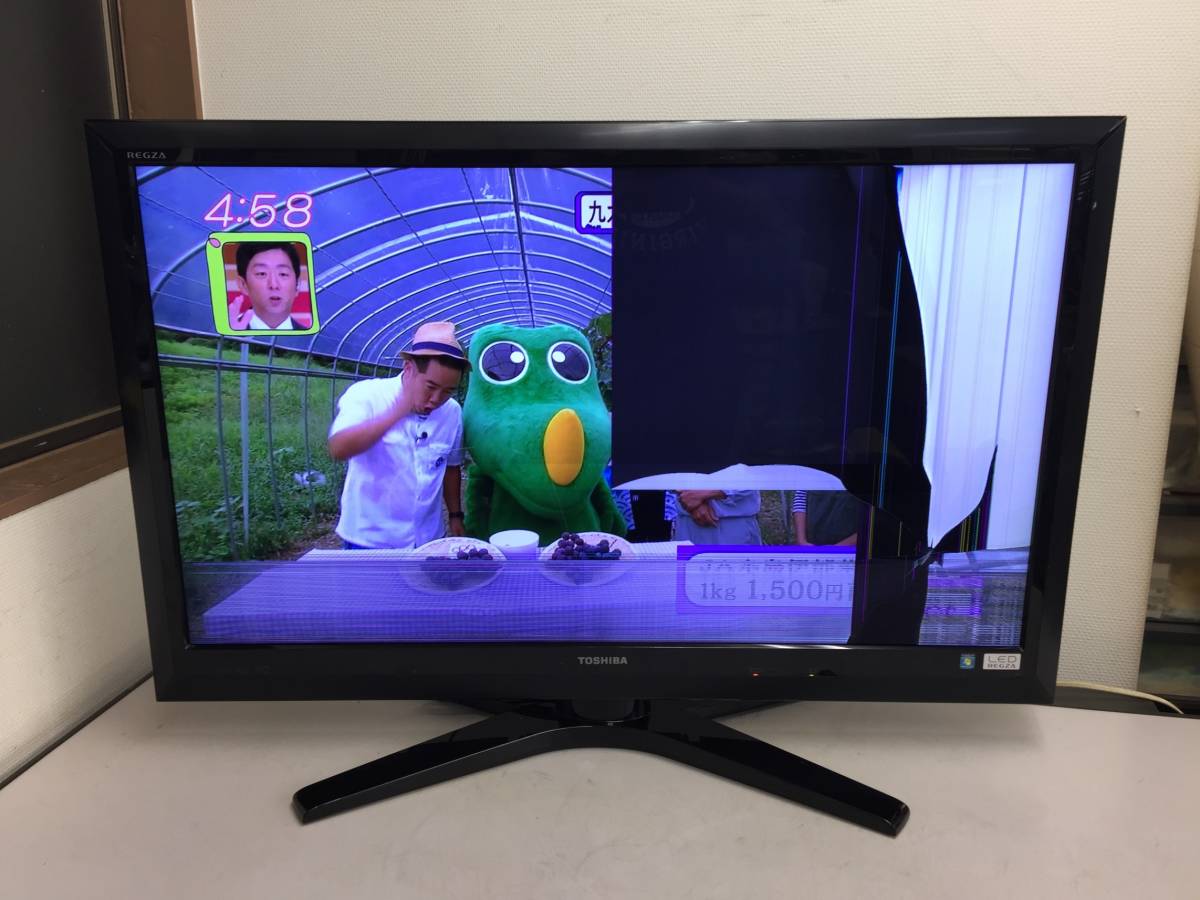 TOSHIBA REGZA 43J10 43V型 液晶テレビ 動作不良ジャンク TOSHIBA REGZA 43J10 43V型 液晶テレビ 動作不良ジャンク 東芝REGZA TV