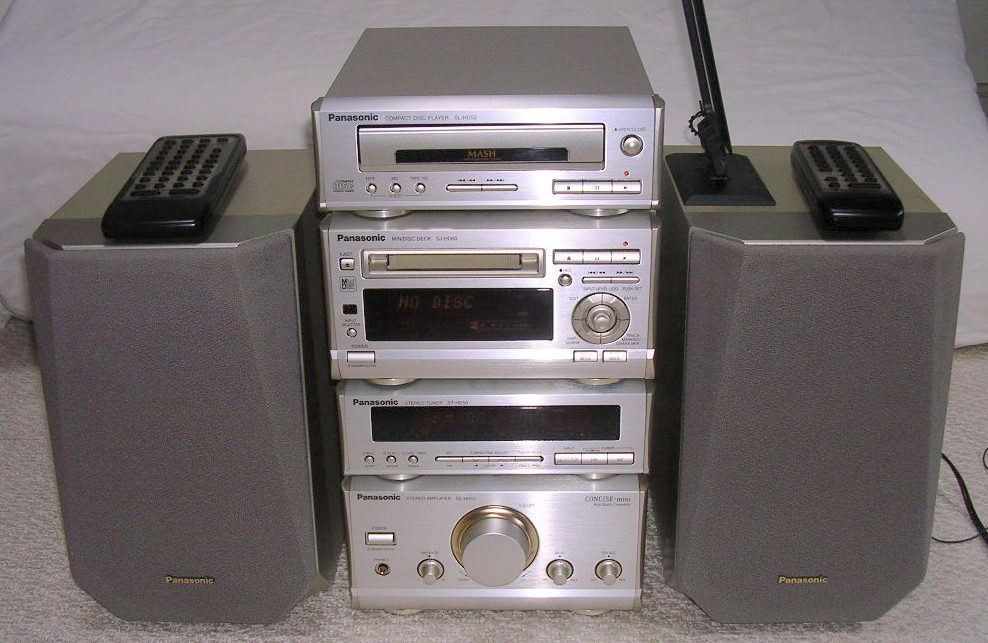 Panasonic システムコンポ 「CONCISE-mini」アンプ・CD・チューナー