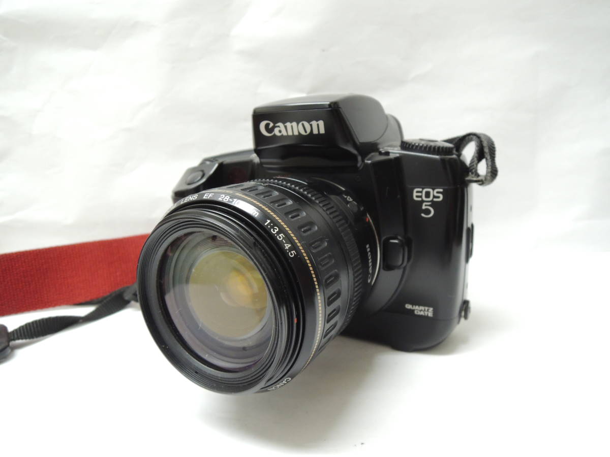 Canon キャノン/cannon EOS 5本体 レンズ(カビあり)セット、75-300 