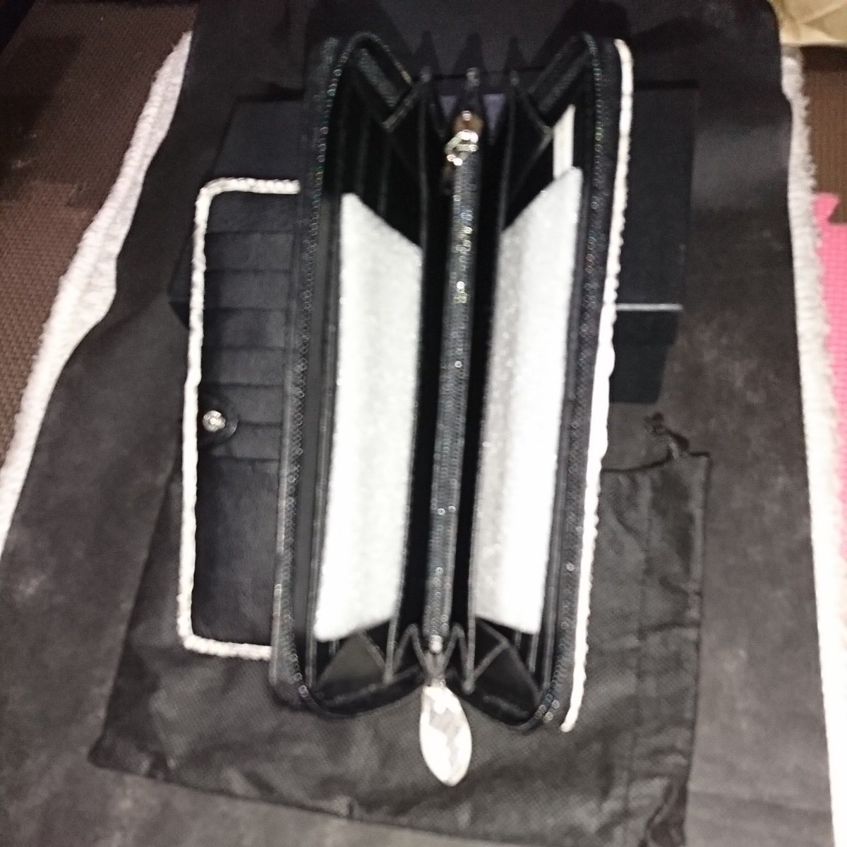 専用出品です。パイソン長財布ナチュラル 新品 ダイヤモンドパイソン